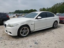Salvage cars for sale at Houston, TX auction: 2011 BMW 550 I