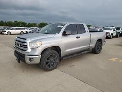Salvage trucks for sale at Wilmer, TX auction: 2017 Toyota Tundra Double Cab SR/SR5