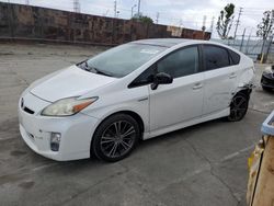 Salvage cars for sale at Wilmington, CA auction: 2010 Toyota Prius
