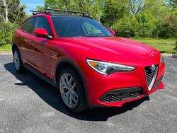 Vehiculos salvage en venta de Copart Elgin, IL: 2018 Alfa Romeo Stelvio TI Sport
