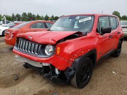 Salvage cars for sale from Copart Elgin, IL: 2015 Jeep Renegade Sport