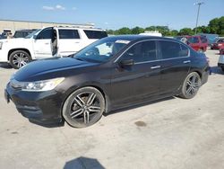 Salvage cars for sale at Wilmer, TX auction: 2016 Honda Accord Sport