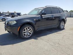 Salvage cars for sale at Bakersfield, CA auction: 2007 BMW X3 3.0SI