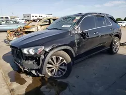 Salvage cars for sale at Grand Prairie, TX auction: 2020 Mercedes-Benz GLE 350