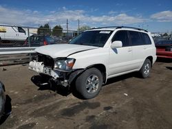Salvage cars for sale at Denver, CO auction: 2007 Toyota Highlander Sport