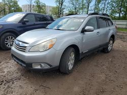 Salvage cars for sale at Central Square, NY auction: 2012 Subaru Outback 2.5I Premium