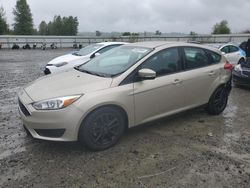 Salvage cars for sale from Copart Arlington, WA: 2018 Ford Focus SE