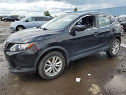 Salvage cars for sale at Woodhaven, MI auction: 2017 Nissan Rogue Sport S