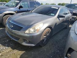 Salvage cars for sale at Waldorf, MD auction: 2013 Infiniti G37