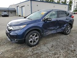 Salvage cars for sale from Copart Arlington, WA: 2018 Honda CR-V EX