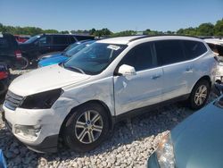 Salvage cars for sale at Barberton, OH auction: 2016 Chevrolet Traverse LT