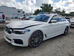 Salvage cars for sale at Opa Locka, FL auction: 2019 BMW 540 I