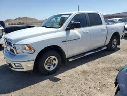 Salvage cars for sale at North Las Vegas, NV auction: 2012 Dodge RAM 1500 SLT