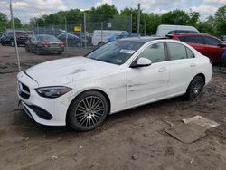 Salvage cars for sale at Chalfont, PA auction: 2024 Mercedes-Benz C 300 4matic