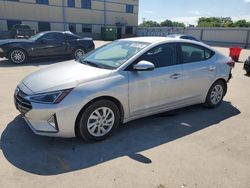 Salvage cars for sale at Wilmer, TX auction: 2019 Hyundai Elantra SE