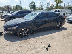 Honda Accord Sport salvage cars for sale: 2020 Honda Accord Sport