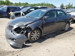 Salvage cars for sale at Duryea, PA auction: 2010 Toyota Corolla Base