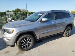 Salvage cars for sale at Orlando, FL auction: 2021 Jeep Grand Cherokee Limited