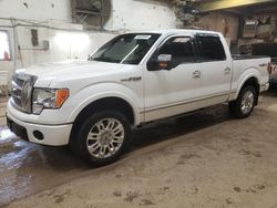 Salvage trucks for sale at Casper, WY auction: 2010 Ford F150 Supercrew