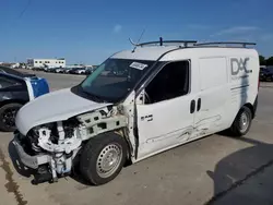 Salvage cars for sale from Copart Grand Prairie, TX: 2018 Dodge RAM Promaster City