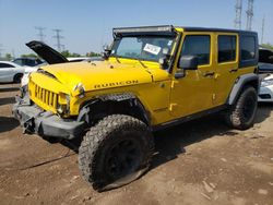 Salvage cars for sale at Elgin, IL auction: 2008 Jeep Wrangler Unlimited Rubicon