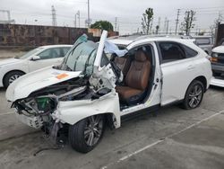 Salvage cars for sale from Copart Wilmington, CA: 2015 Lexus RX 350 Base