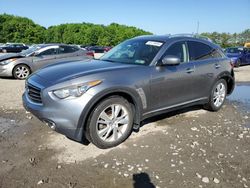 Salvage cars for sale at Windsor, NJ auction: 2012 Infiniti FX35