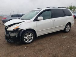 Salvage cars for sale at Greenwood, NE auction: 2006 Toyota Sienna XLE