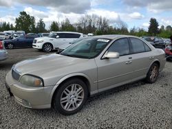 Lincoln salvage cars for sale: 2005 Lincoln LS