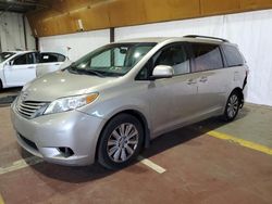 Salvage cars for sale at Marlboro, NY auction: 2015 Toyota Sienna LE