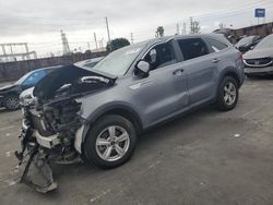 KIA salvage cars for sale: 2021 KIA Sorento LX