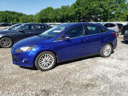 Salvage cars for sale at North Billerica, MA auction: 2014 Ford Focus Titanium