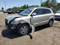 Hyundai salvage cars for sale: 2007 Hyundai Tucson SE