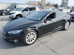 Salvage cars for sale at New Orleans, LA auction: 2013 Tesla Model S
