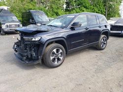 Salvage cars for sale from Copart Marlboro, NY: 2023 Jeep Grand Cherokee Limited 4XE