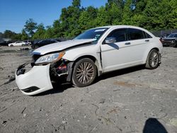 Salvage cars for sale at Waldorf, MD auction: 2012 Chrysler 200 Limited