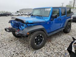 Salvage cars for sale at Wayland, MI auction: 2015 Jeep Wrangler Unlimited Rubicon