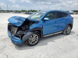 Salvage cars for sale from Copart Arcadia, FL: 2017 Hyundai Tucson Limited