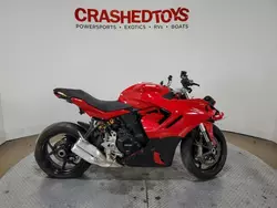 Salvage cars for sale from Copart Dallas, TX: 2023 Ducati Supersport