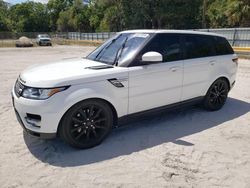 Salvage cars for sale from Copart Fort Pierce, FL: 2016 Land Rover Range Rover Sport HSE