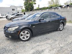 Vehiculos salvage en venta de Copart Opa Locka, FL: 2008 BMW 535 XI