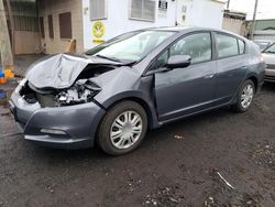 Salvage cars for sale at New Britain, CT auction: 2011 Honda Insight LX