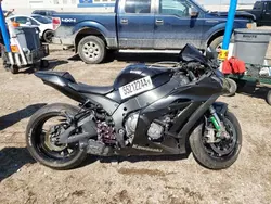 Salvage motorcycles for sale at Greenwood, NE auction: 2016 Kawasaki ZX1000 R