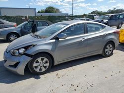 Salvage cars for sale at Orlando, FL auction: 2016 Hyundai Elantra SE