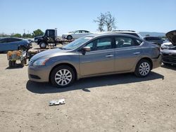 Salvage cars for sale at San Martin, CA auction: 2015 Nissan Sentra S