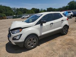 Ford Ecosport s salvage cars for sale: 2019 Ford Ecosport S