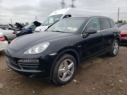 Salvage cars for sale at auction: 2012 Porsche Cayenne S Hybrid