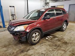 Salvage cars for sale at Wheeling, IL auction: 2010 Honda CR-V LX
