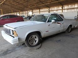Classic salvage cars for sale at auction: 1980 Chevrolet EL Camino