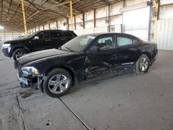 Salvage cars for sale from Copart Phoenix, AZ: 2012 Dodge Charger SE